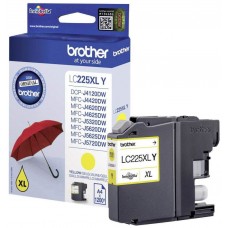 TINTA BROTHER LC-225XLY AMARILLO ALTA CAPACIDAD