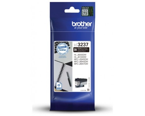 TINTA BROTHER LC-3237BK NEGRO