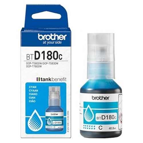 Brother Botella BTD180C Cian-IA20 Brother Botella BTD180C Cian