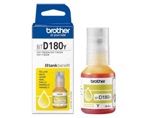 Brother Botella BTD180Y Amarillo