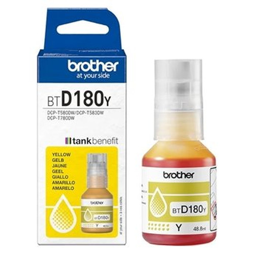 Brother Botella BTD180Y Amarillo-IA20 Brother Botella BTD180Y Amarillo