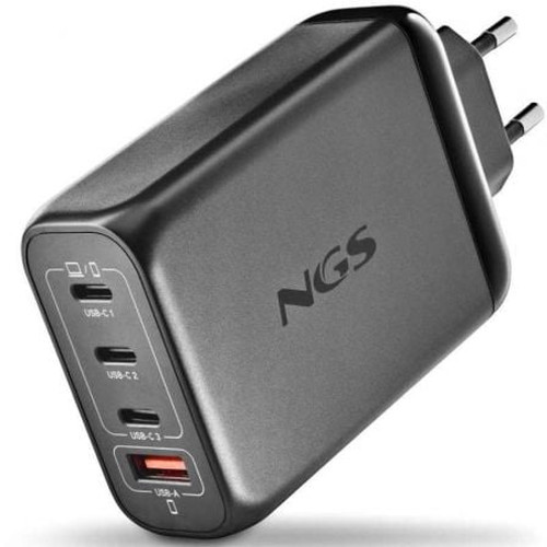 NGS CARGADOR ULTRARAPIDO140W 4 PUERTOS 3USB-C 1 US-IA99 NGS CARGADOR ULTRARAPIDO140W 4 PUERTOS 3USB-C 1 US