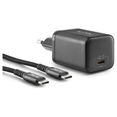 CARGADOR PARED GaN2 USB-C + CABLE 65W NEGRO NGS (Espera 4 dias)
