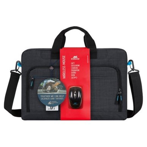 RIVACASE 8058 Bundle malet&iacute;n 17,3" + rat&oacute;n inal.