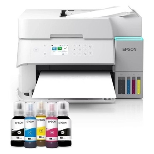 Epson Multifunci&oacute;n Ecotank ET-3956 Blanca