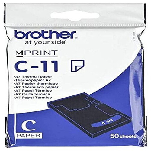 BROTHER Papel Termico A7 (50 Hojas)-IR31 BROTHER Papel Termico A7 (50 Hojas)