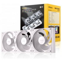 KIT 3 VENTILADORES AUXILIAR C120R A-RGB BLANCO ANTEC (Espera 4 dias)