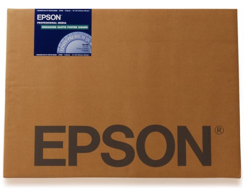 Epson GF Papel Enhanced Matte Poster Board, A2, 20h, 850g/m2