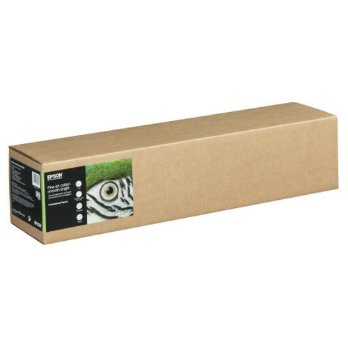 Epson GF Papel Fine Art Cotton Smooth Bright II, 24" x 15m