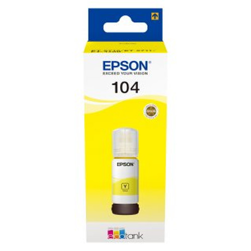 EPSON tinta 104 EcoTank Yellow ink bottle-IR20 EPSON tinta 104 EcoTank Yellow ink bottle
