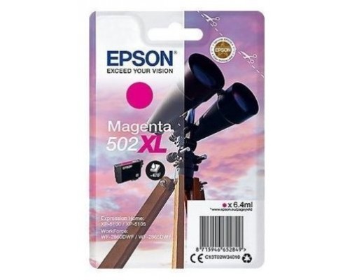 CARTUCHO EPSON 502XL MAGENTA 6.4ML 470PG