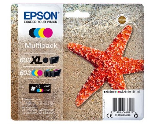 CARTUCHO EPSON T603 MULTIPACK BK-XL-C-M-Y XP-2100