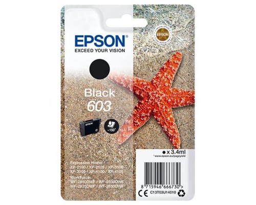 EPSON CARTUCHO NEGRO 603 - ESTRELLA MAR