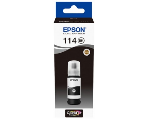 Epson Botella Tinta Ecotank 114 Negro