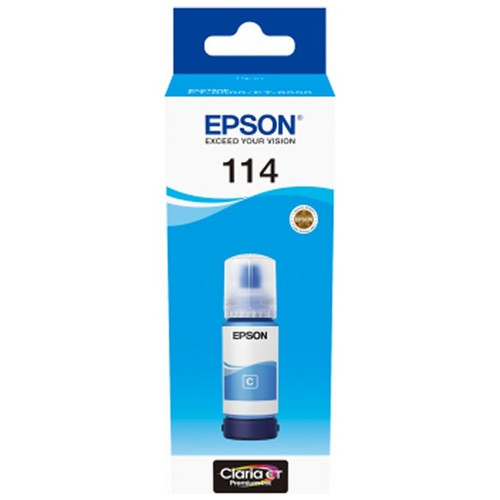 EPSON Botella Cyan 70 ml Ecotank ET-8500 / ET-8550 - 114