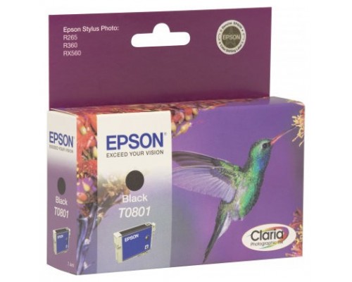 Epson Stylus Photo R-265/360/RX-560/585/685 Cartucho Negro (Radiofrecuencia + acoustic magnetic)