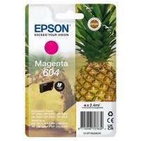 Epson 604, Rendimiento estandar, 2,4 ml, 604 paginas,