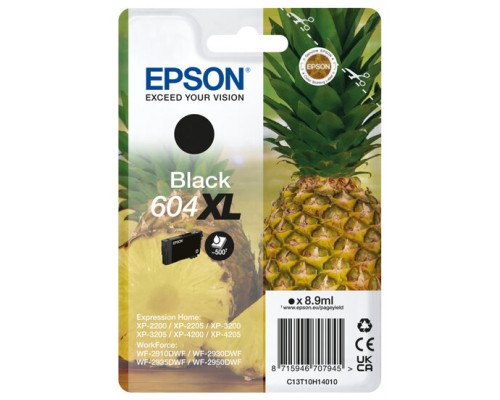 Epson 604XL cartucho de tinta 1 pieza(s) Original Alto rendimiento (XL) Negro (Espera 4 dias)