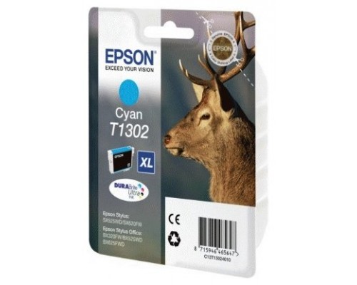 Epson Stag Cartucho T1302 cian (Espera 4 dias)