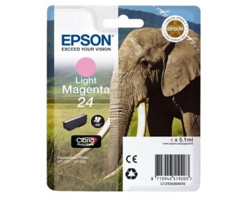 Epson Claria Photo HD Ink Cartucho Magenta Claro 24