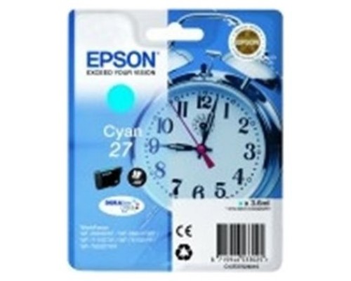 Epson WorkForce WF-3000 y WF-7000 Cartucho Cian nº27  (etiqueta RF)