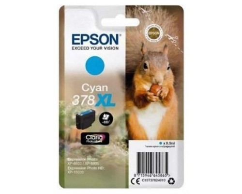 TINTA EPSON C13T379240 378XL CIAN