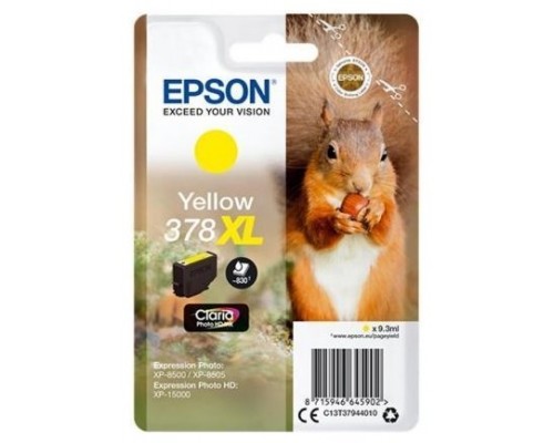 TINTA EPSON C13T379440 378XL AMARILLO