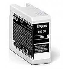 EPSON  Singlepack Matte Black T46S8 UltraChrome Pro 10 ink 25ml SC-P700