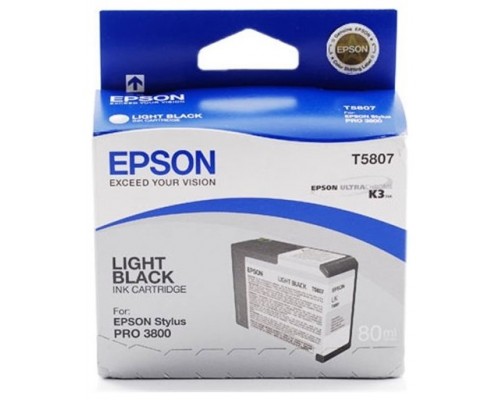 Epson Stylus Pro-3800/3880 Cartucho Gris (80ml)