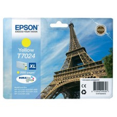 TINTA EPSON C13T702440 WP400/4500 AMARILLO