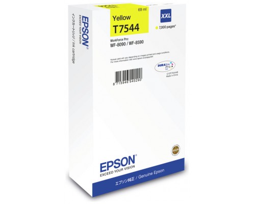 EPSON Cartucho Amarillo XXL 7000p WF-8x90