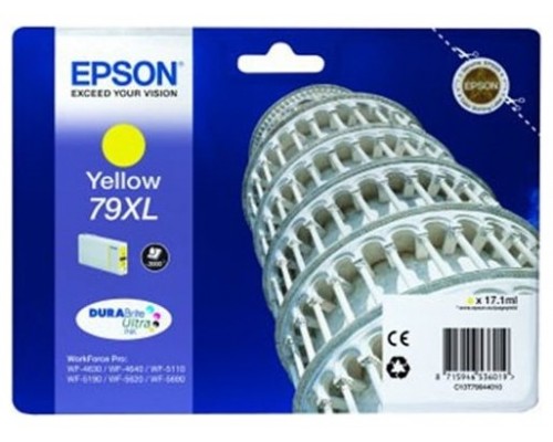 TINTA EPSON C13T79044010 79XL AMARILLO 2.600PAG