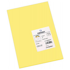 CANSON Pack de 50 Cartulina 185g A4 amarillo limon-IR26 CANSON Pack de 50 Cartulina 185g A4 amarillo limon