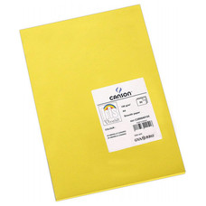 CANSON Pack de 50 Cartulina 185g A4 amarillo canario-IR25 CANSON Pack de 50 Cartulina 185g A4 amarillo canario