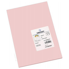 CANSON Pack de 50 Cartulina 185g A4 rosa