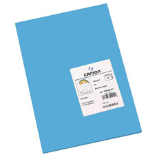 CANSON Pack de 50 Cartulina 185g A4 azul maldivas-IR25 CANSON Pack de 50 Cartulina 185g A4 azul maldivas