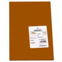 CANSON Pack de 50 Cartulina 185g A4 chocolate