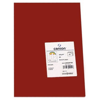 CANSON Pack de 50 Cartulina 185g A3 granate