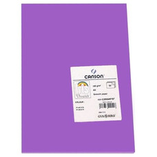 CANSON Pack de 50 Cartulina 185g A3 violeta-IR25 CANSON Pack de 50 Cartulina 185g A3 violeta
