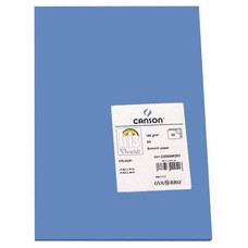 CANSON Pack de 50 Cartulina 185g A3 azul mar-IR25 CANSON Pack de 50 Cartulina 185g A3 azul mar