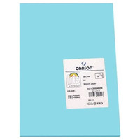CANSON Pack de 50 Cartulina 185g A3 azul turquesa