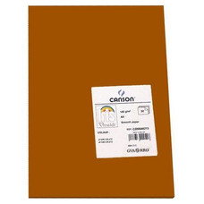 CANSON Pack de 50 Cartulina 185g A3 chocolate-IR25 CANSON Pack de 50 Cartulina 185g A3 chocolate