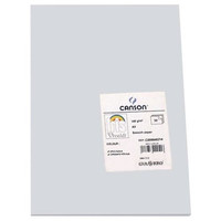 CANSON Pack de 50 Cartulina 185g A3 gris perla-IR24 CANSON Pack de 50 Cartulina 185g A3 gris perla
