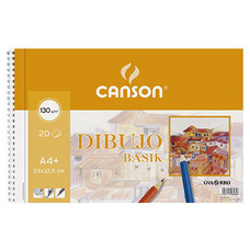 CANSON BLOC DE DIBUJO MICROPERFORADO BASIK 20H LISO 130G A4+-IR30 CANSON BLOC DE DIBUJO MICROPERFORADO BASIK 20H LISO 130G A4+