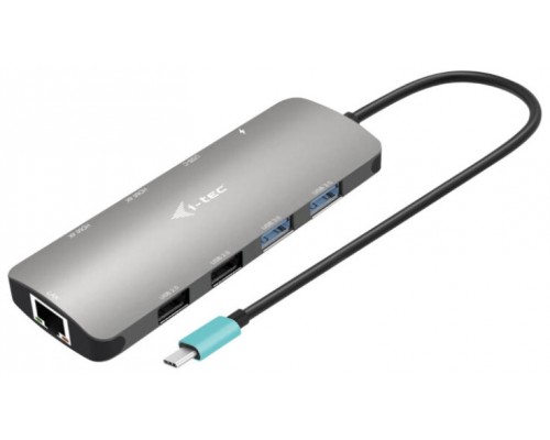 USB-C Metal Nano 2x Display Docking Station + Power