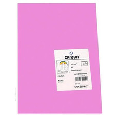 CANSON Pack de 50 Cartulina 185g A3 malva-IR25 CANSON Pack de 50 Cartulina 185g A3 malva