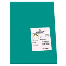 CANSON Pack de 50 Cartulina 185g A3 verde menta-IR25 CANSON Pack de 50 Cartulina 185g A3 verde menta