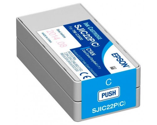 Epson SJIC22P(C): Ink cartridge for ColorWorks C3500