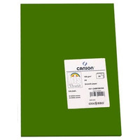 CANSON Pack de 50 Cartulina 185g A4 verde safari