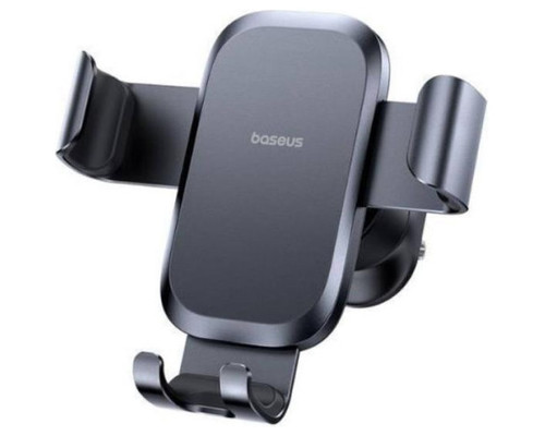 OS-BASEUS METAL AGE GO GRAVITY CAR MOUNT AIR OUTLET VERSION COSMIC BLACK (Espera 4 dias)